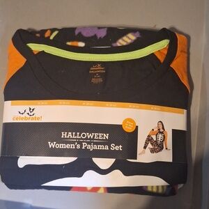 Celebrate Halloween pajama set medium